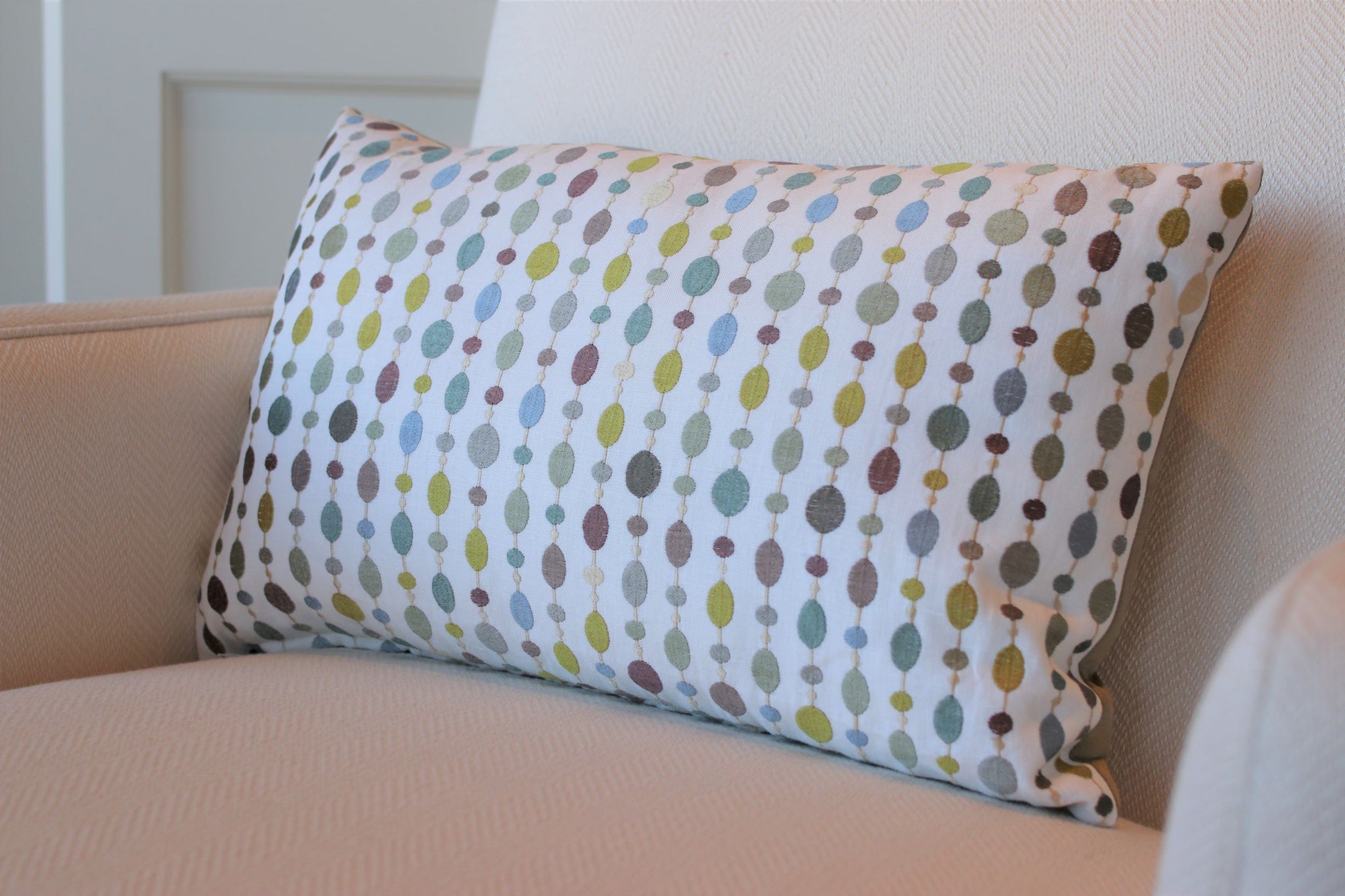 Wooden Beads Rectangle w/ Bronze Silk Back