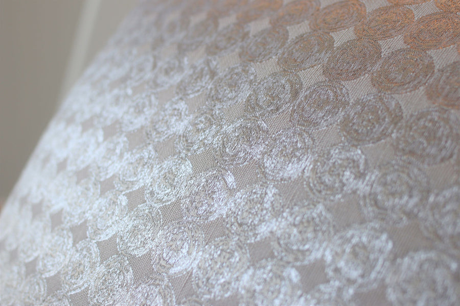 Silver Coins 20" Square