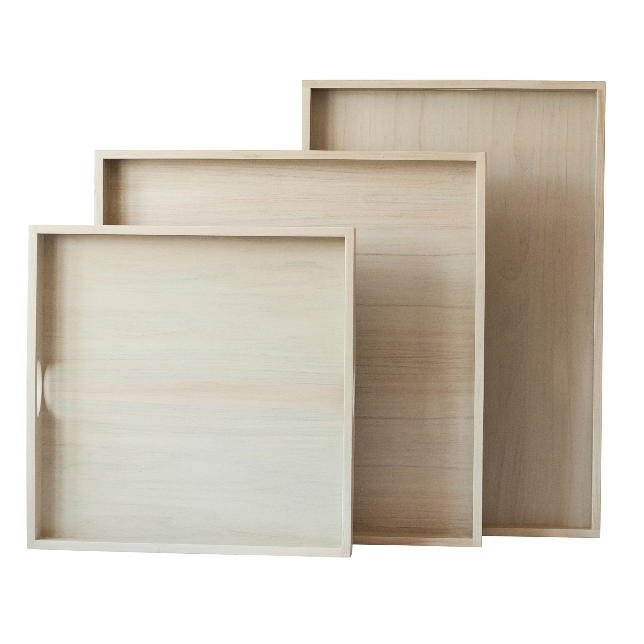 Wood Tray, Saltwater Finish