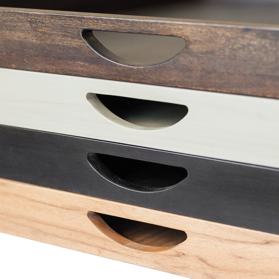 Wood Tray, Natural Finish