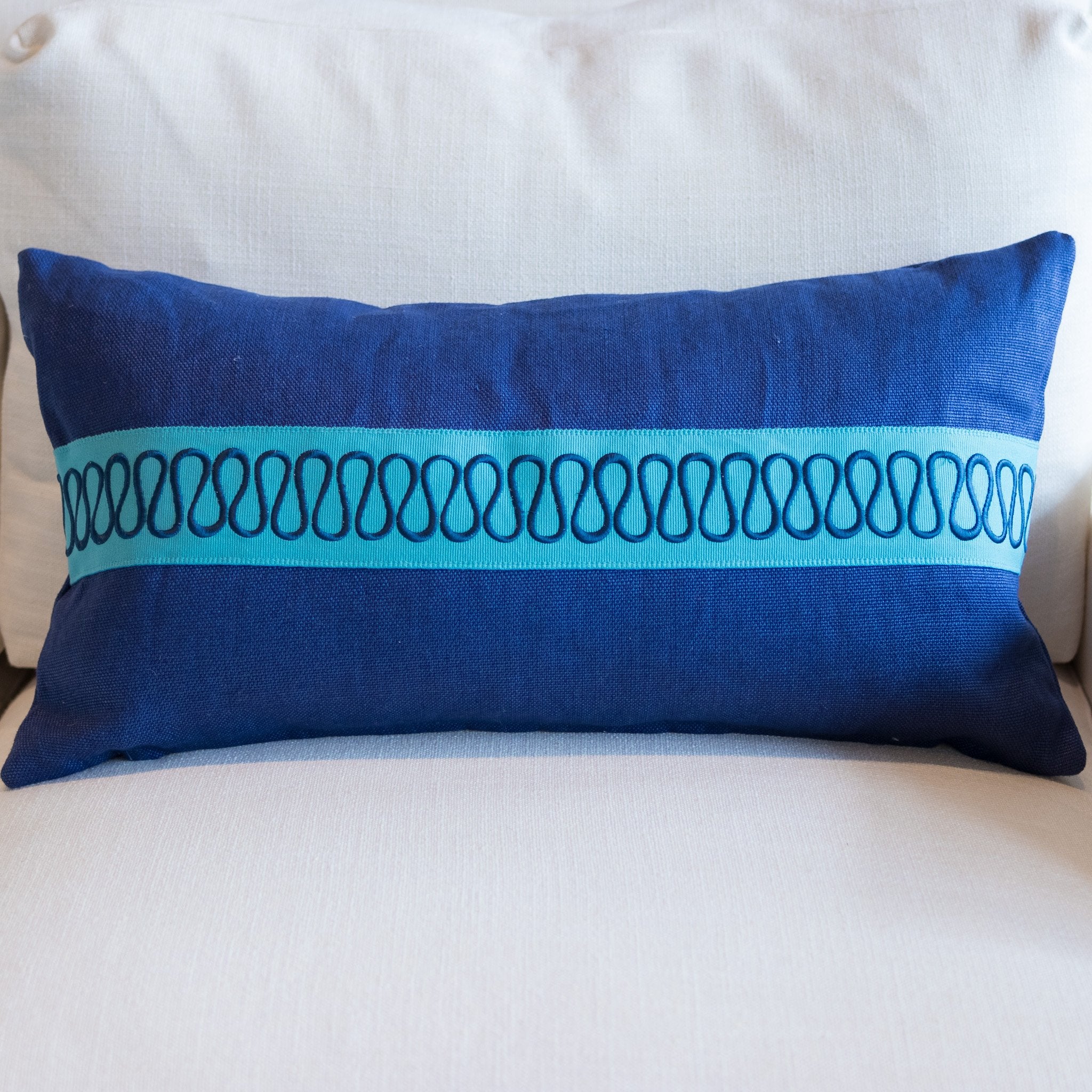 Loop Band Blue Rectangle