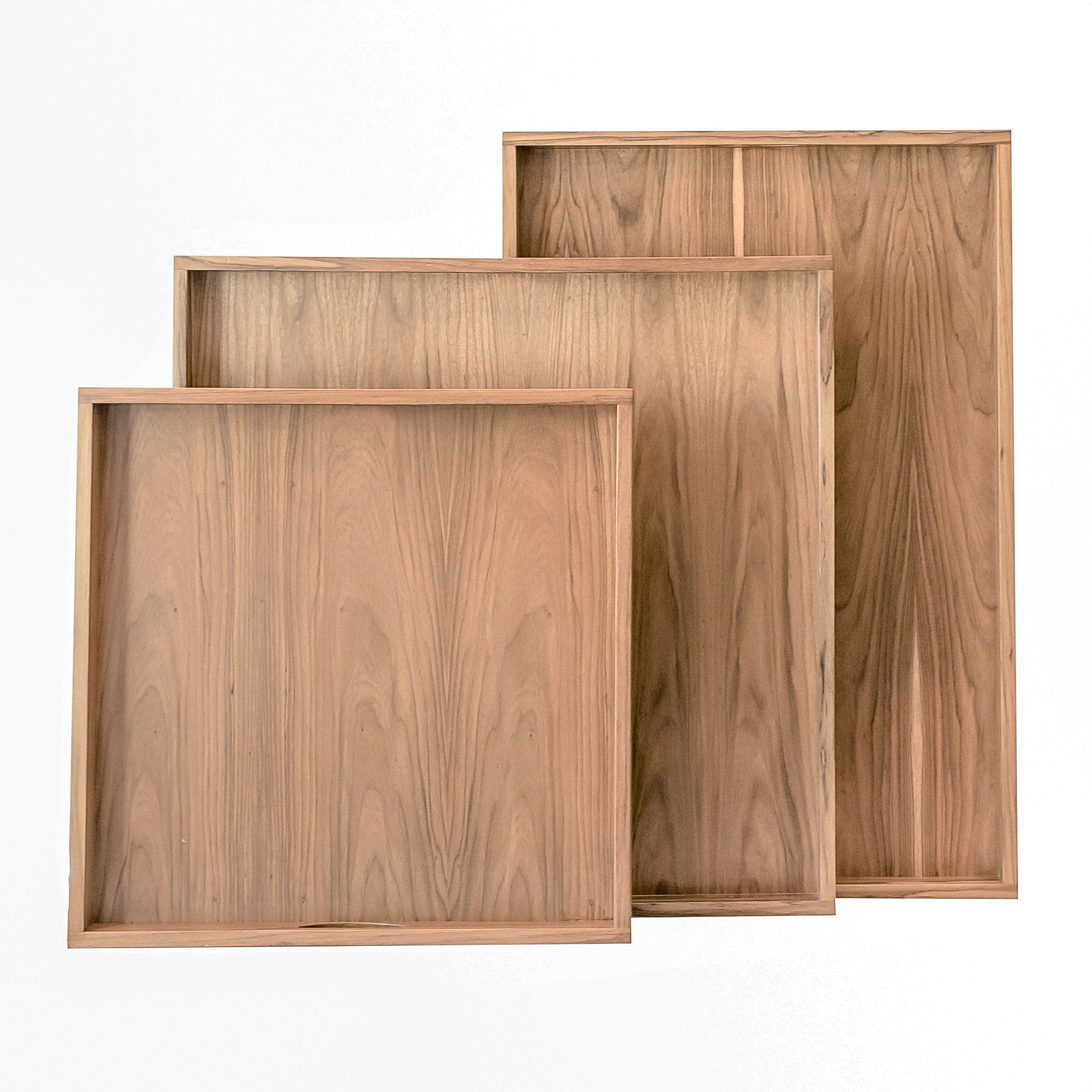 Wood Tray, Natural Finish