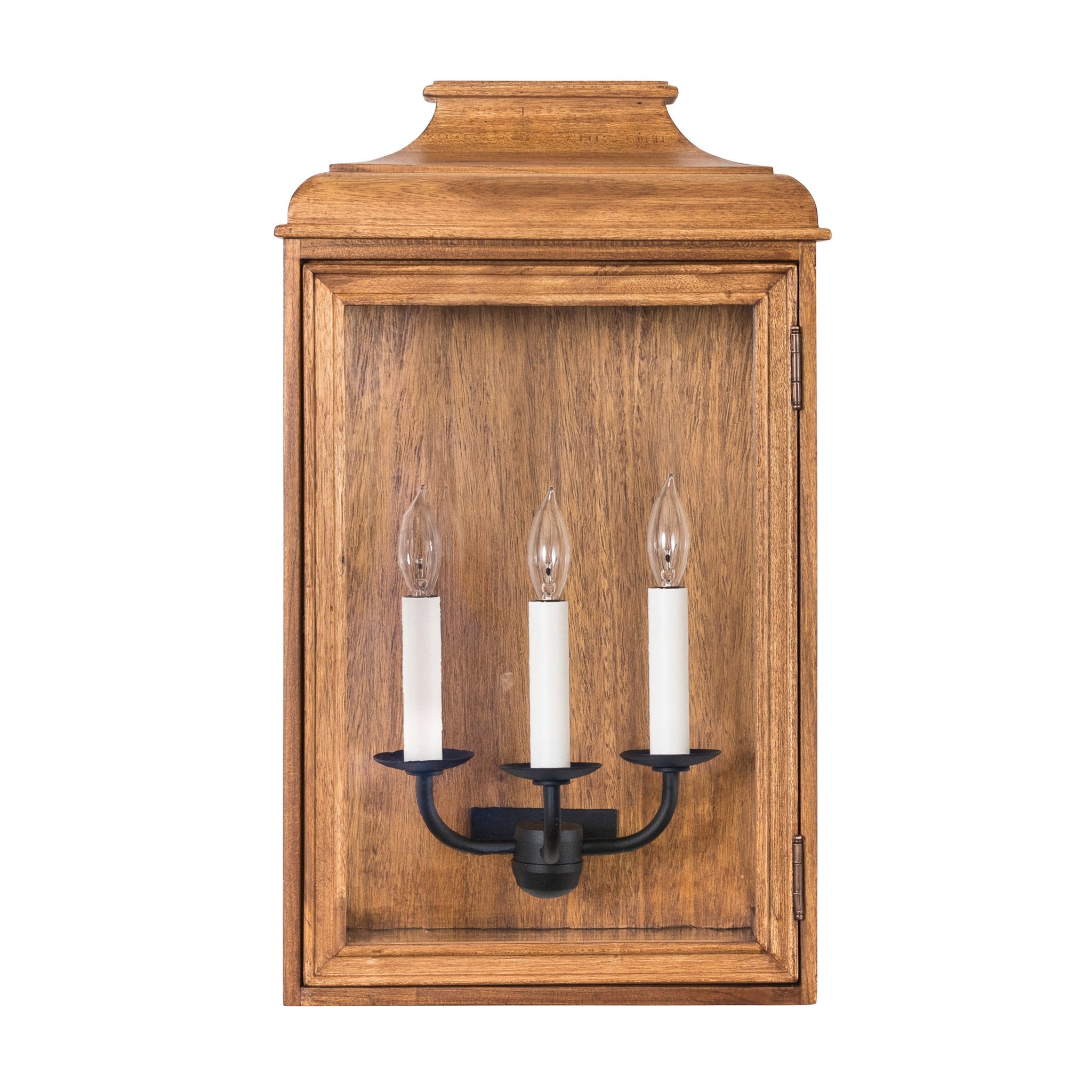 Luytens Peaked Roof Lantern Sconce, Estate