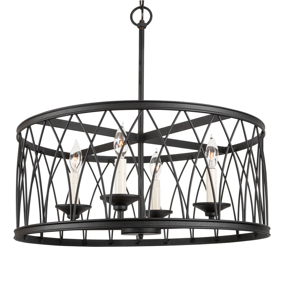 Montparnasse Round MD Pendant 4 light