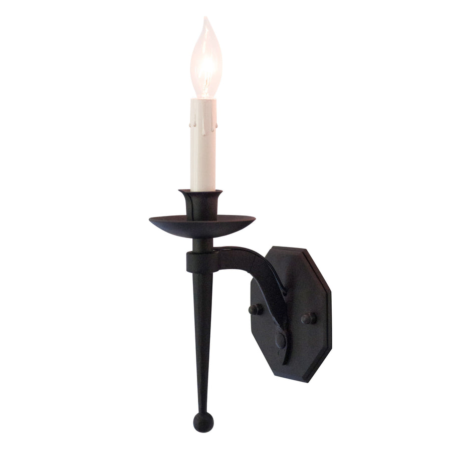 Charing Octagon Curved Arm Sconce