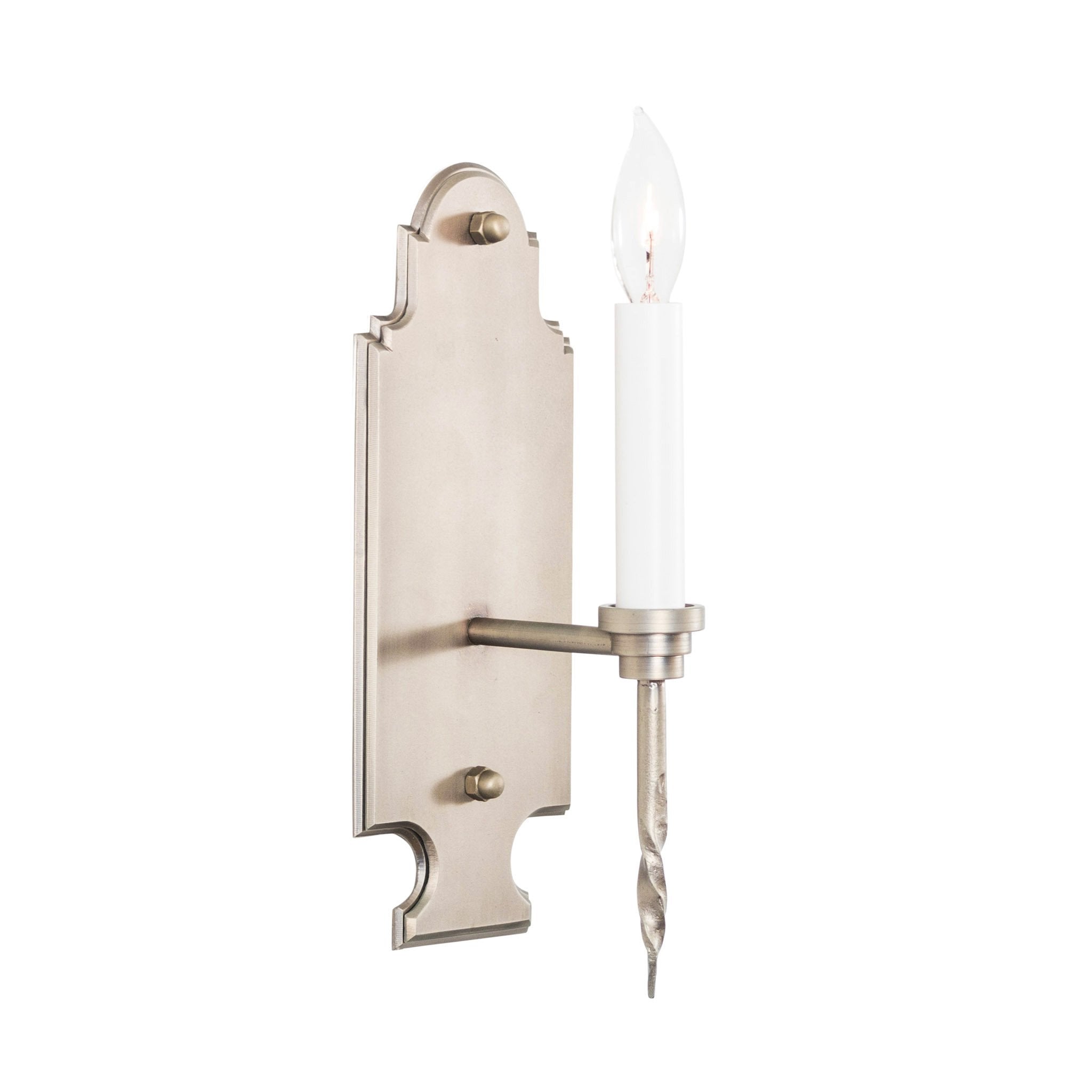 London Arch Sconce, Nickel
