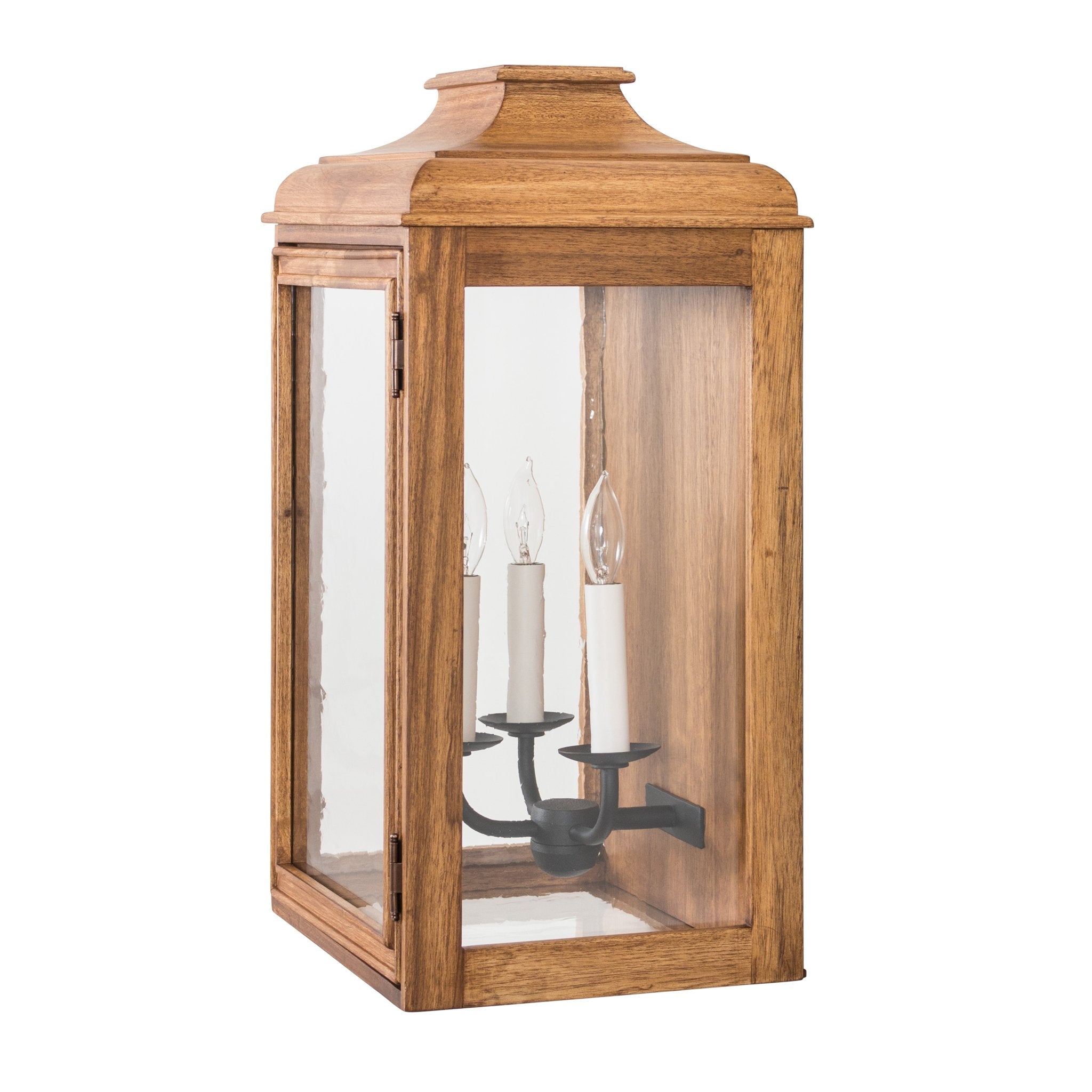 Luytens Peaked Roof Lantern Sconce, Estate