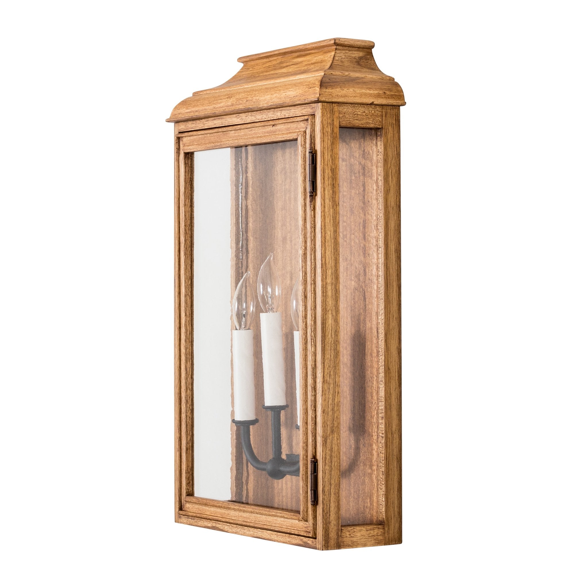 Luytens Low Profile Lantern Sconce, Estate